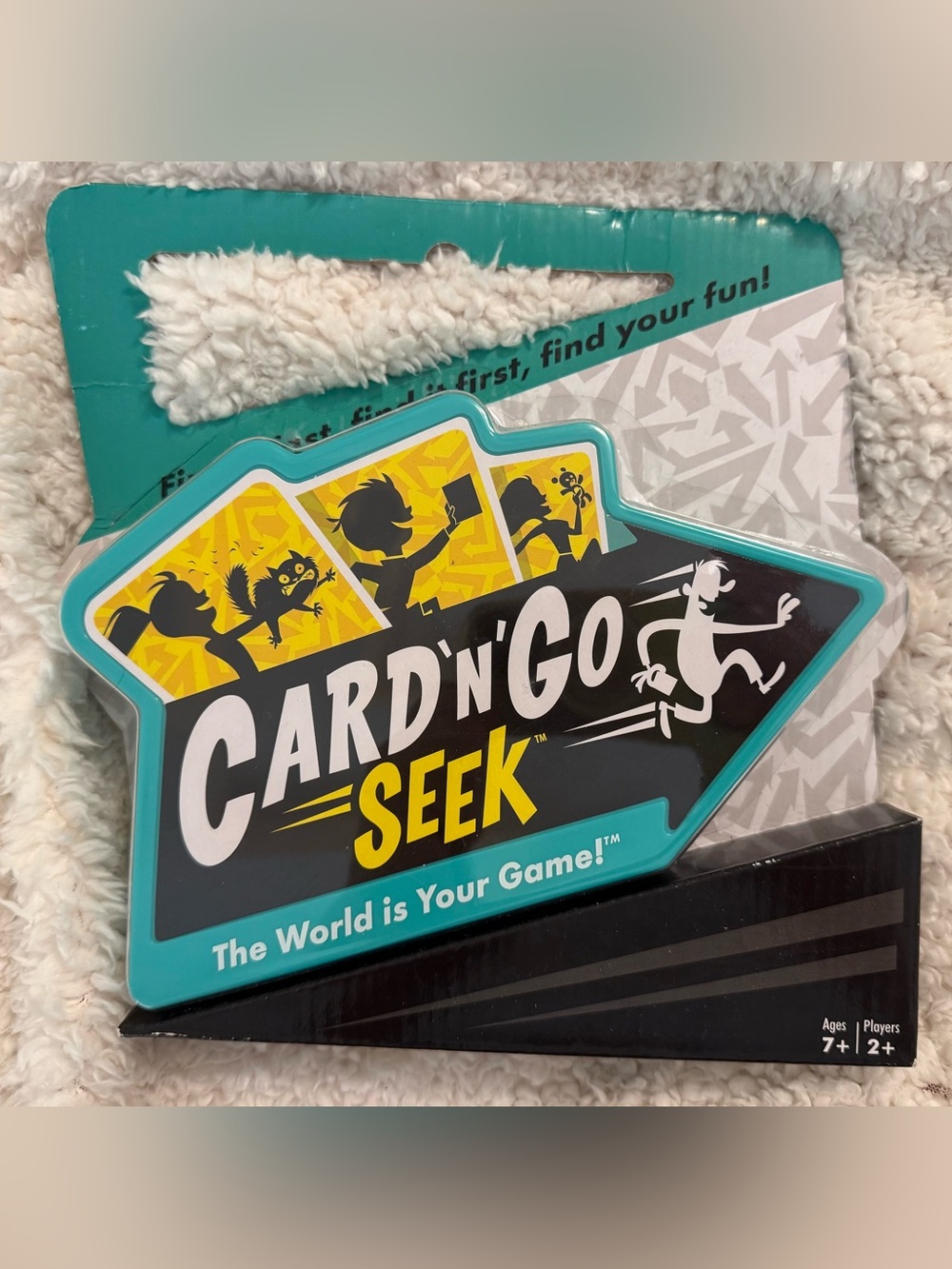 *NEW* Card 'N' Go Seek Family/Group Scavenger Hunt Card Game by Mattel